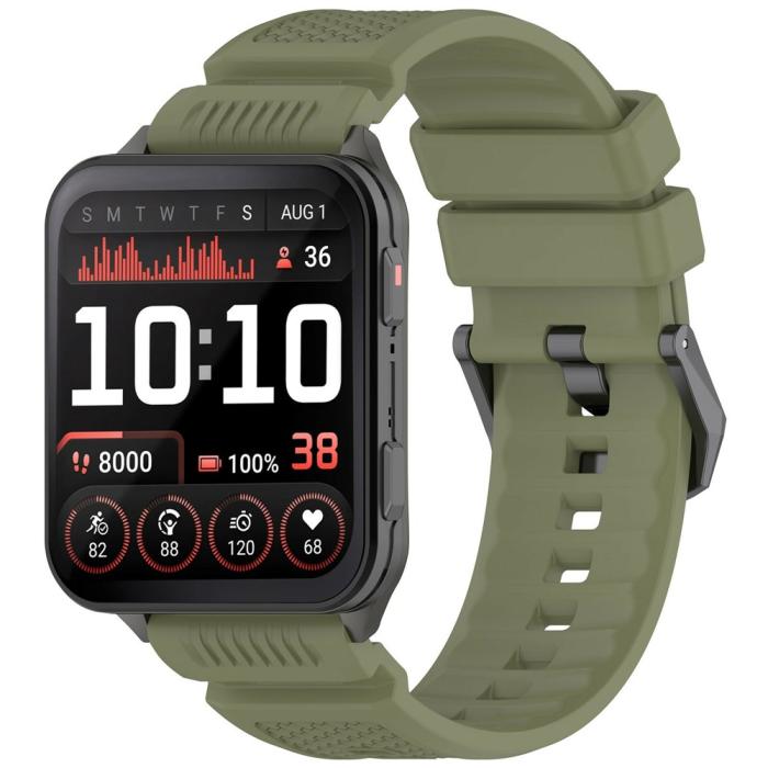 Bild 2,  Garmin Venu X1 Klockarmband Silikon Grön