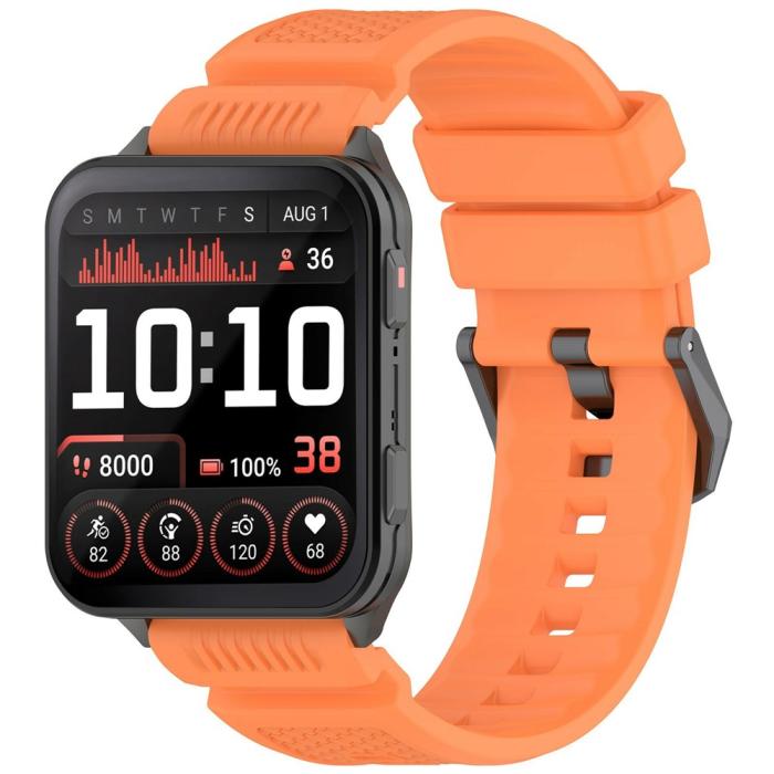 Bild 2,  Garmin Venu X1 Klockarmband Silikon Orange