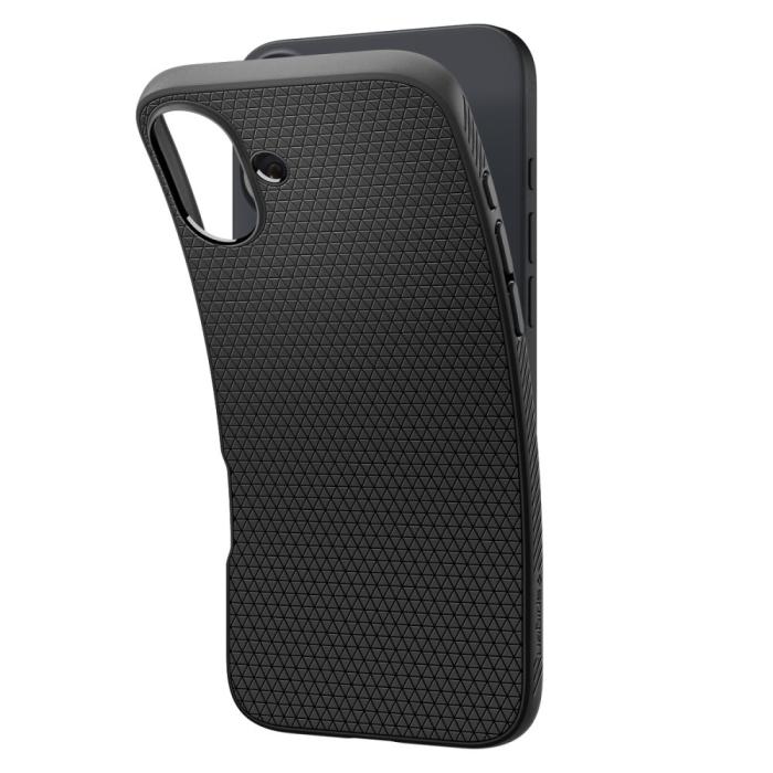 Bild 6, Spigen Spigen iPhone 16 Plus Skal Liquid Air Matt Svart