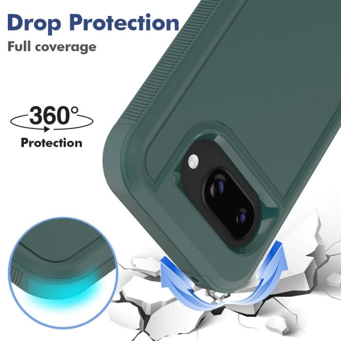 Bild 5,  Google Pixel 9a Skal Extreme Shockproof Hybrid Grön
