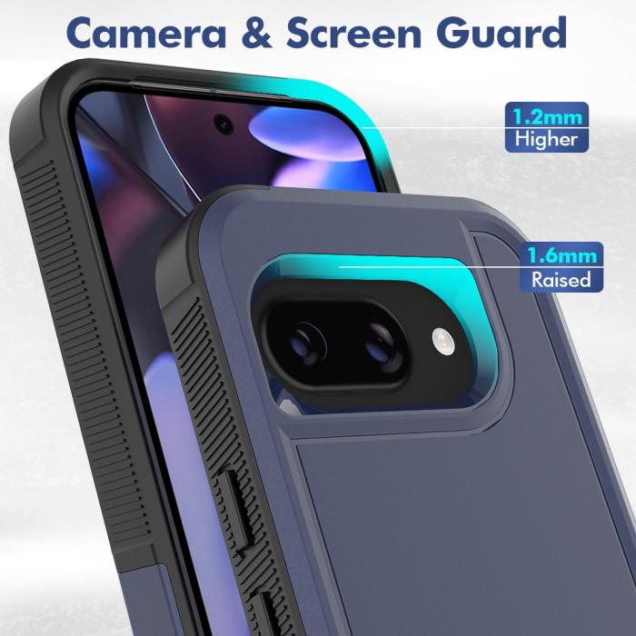 Bild 3,  Google Pixel 9a Skal Extreme Shockproof Hybrid Blå