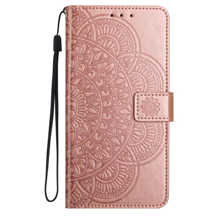 Bild 6,  Samsung Galaxy A16 / A26 5G Fodral Mandala Läder Roséguld