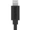 Smartline Smartline 1m MFi Lightning Laddningskabel Svart