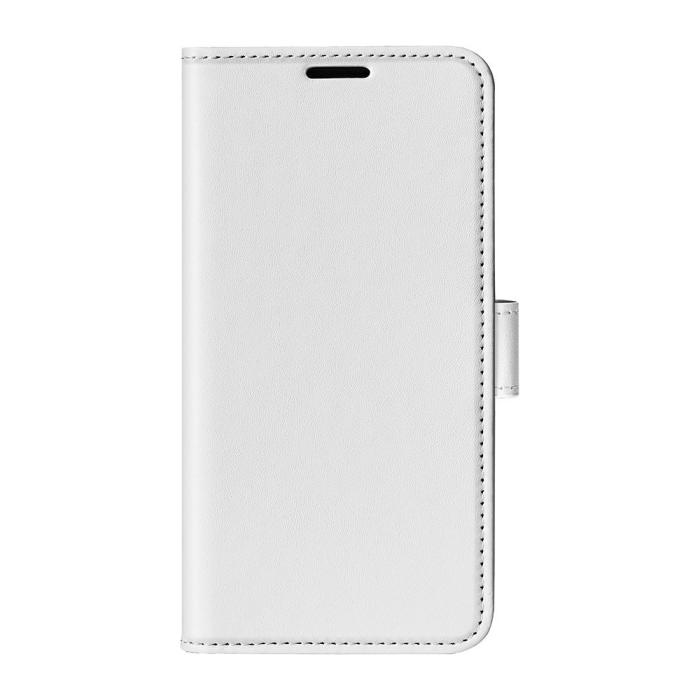 Bild 5,  iPhone 17e / 16e Fodral Crazy Horse Läder Vit