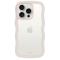 holdit holdit iPhone 14 Pro Max Skal Wavy Light Beige Transparent
