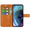  Motorola Moto G51 Fodral PU Läder Brun