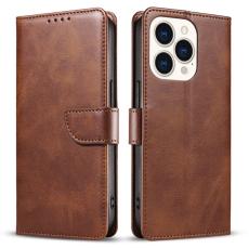 iPhone 15 Plus Fodral L&auml;der Brun