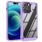  iPhone 16 Pro Max Skal Shockproof Hybrid Armor Lila