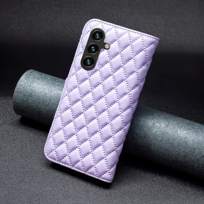 Bild 6,  Samsung Galaxy A55 5G Fodral Diamond Läder Lila