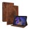  Samsung Galaxy Tab A11 Plus Fodral Butterfly Flower Brun