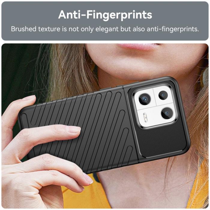 Bild 5,  Xiaomi 13 5G Skal Twill Textur Svart