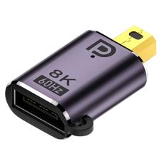  DP DisplayPort till Mini DisplayPort 1.4 Adapter 8K 60Hz Bl&aring;