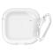  AirPods 4 Skal TPU Karbinhake Transparent