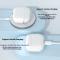  AirPods 4 Skal TPU Karbinhake Transparent