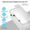LEEU DESIGN LEEU DESIGN iPhone 14 Skal AirBag Hybrid Matt Transparent