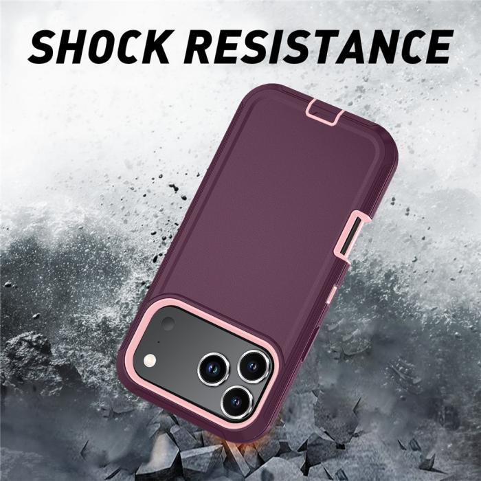 Bild 3,  iPhone 17 Pro Skal Extreme Shockproof Hybrid Vinröd
