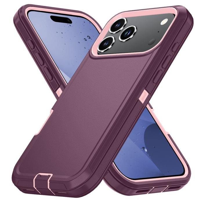 Bild 4,  iPhone 17 Pro Skal Extreme Shockproof Hybrid Vinröd