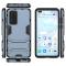 Huawei P40 - Hybrid Skal med Kickstand - Navy Blue