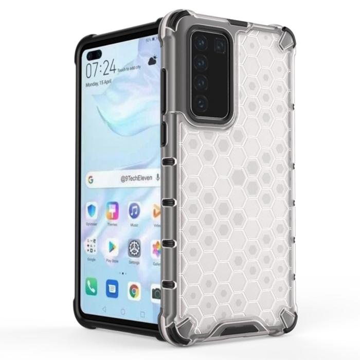 Bild 2,  Huawei P40 - Armor Honeycomb Textur - Vit