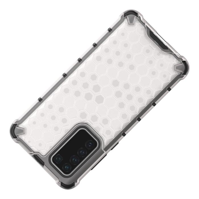 Bild 5,  Huawei P40 - Armor Honeycomb Textur - Vit