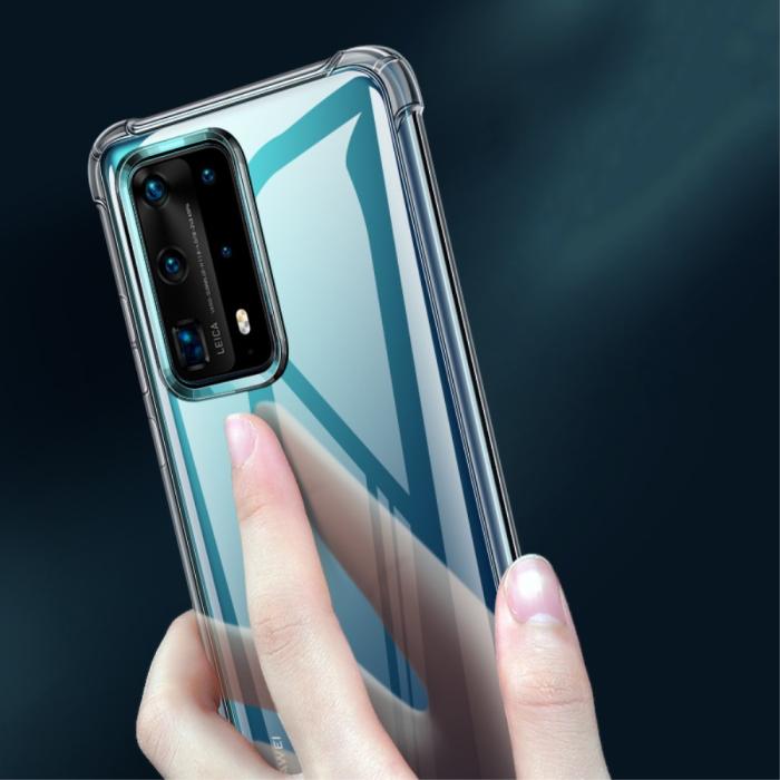 Bild 3,  Huawei P40 - Stöttåligt TPU Skal - Transparent