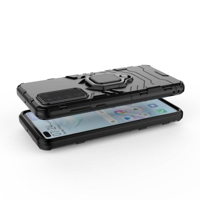 Bild 3,  Huawei P40 - Hybrid Ring Skal - Svart