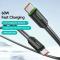 USAMS USAMS 1m 60W USB-C - USB-C Kabel Vit