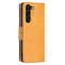  Galaxy S25 Plus / S24 Plus Fodral Solid Shark Läder Brun