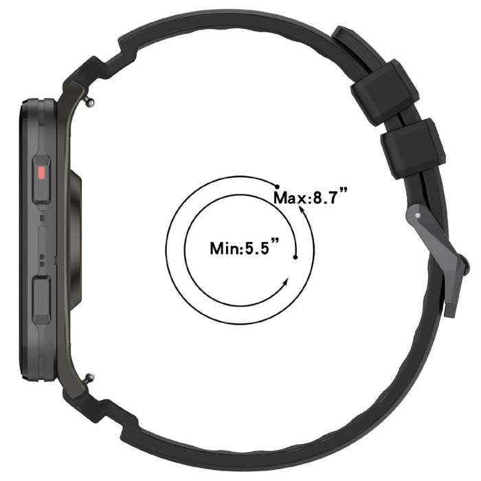 Bild 3,  Garmin Venu X1 Klockarmband Silikon Orange