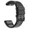  Klockarmband 26 mm Dual-Color Robust Svart/Grå