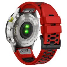  Klockarmband 26 mm Dual-Color Robust R&ouml;d/Svart