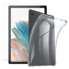  Samsung Galaxy Tab A8 10.5 (2021) Sk&auml;rmskydd + Skal Shockproof TPU