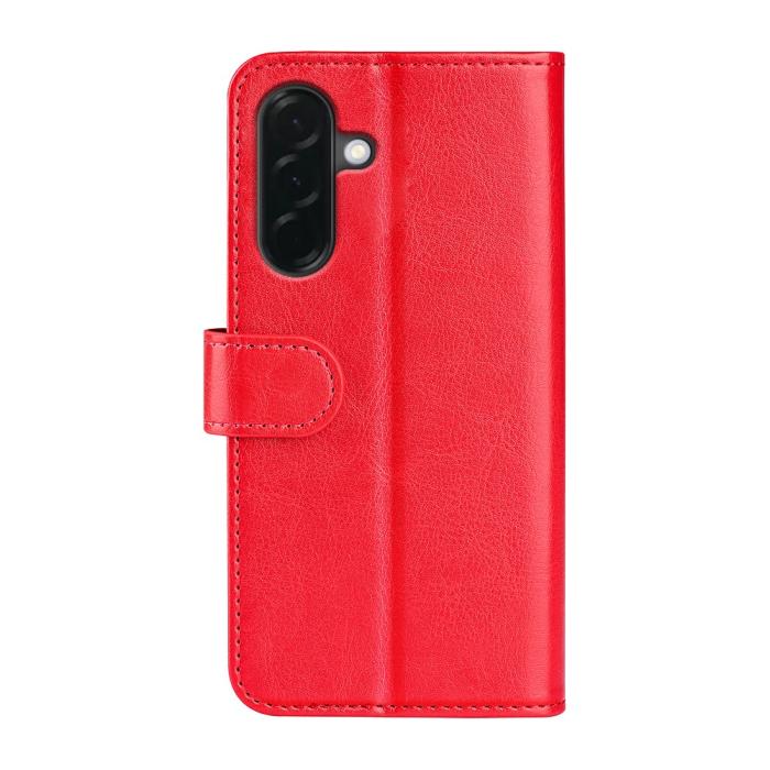 Bild 6,  Samsung Galaxy A37 5G Fodral Crazy Horse Läder Röd