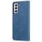 AZNS AZNS Samsung Galaxy S22 Fodral Skin Touch Läder Blå