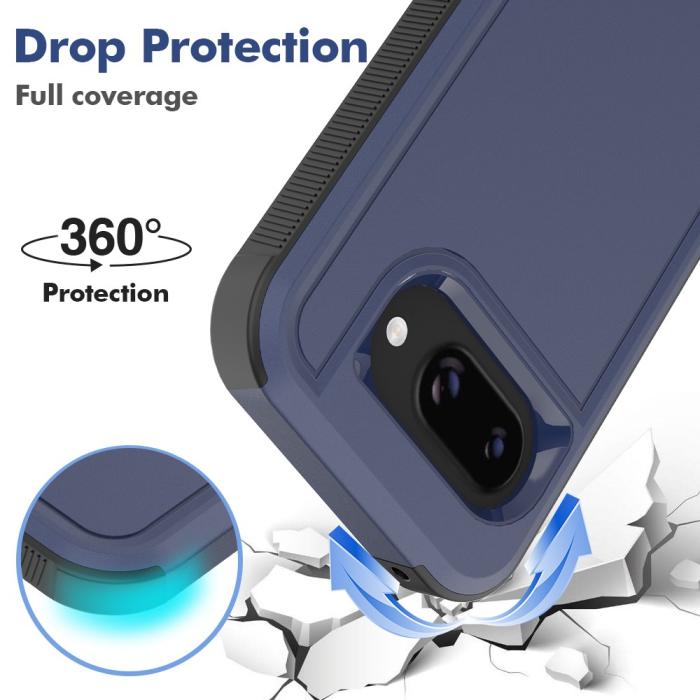 Bild 5,  Google Pixel 9a Skal Extreme Shockproof Hybrid Blå