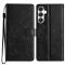  Samsung Galaxy A16/A26 5G Fodral Med Blommigt Tryck Svart