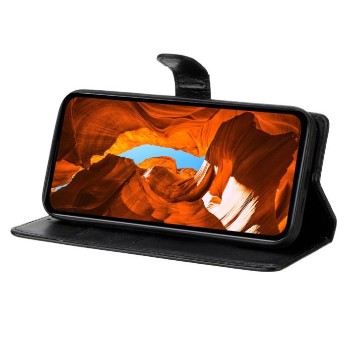 Bild 3,  Samsung Galaxy A16/A26 5G Fodral Med Blommigt Tryck Svart