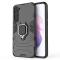  Samsung Galaxy S23 Skal Hybrid Ring Svart