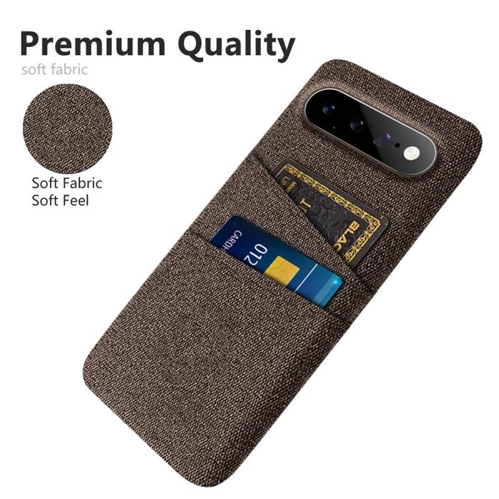 Bild 3,  Google Pixel 11 Pro XL Skal Med Kortfack Brun