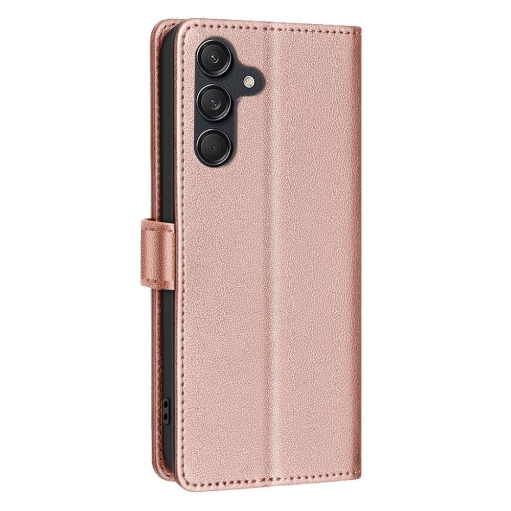  Samsung Galaxy S25 FE Fodral RFID Läder Roséguld