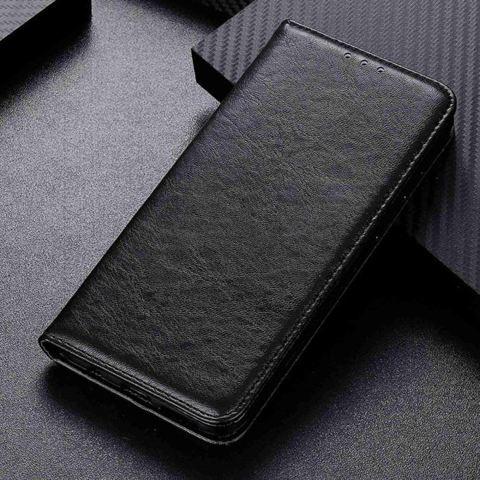 Bild 6,  OnePlus Nord 2T 5G Fodral Flip Läder Svart