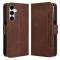  Samsung Galaxy A16 Fodral Med Avtagbart Kortfodral Brun