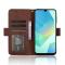  Samsung Galaxy A16 Fodral Med Avtagbart Kortfodral Brun