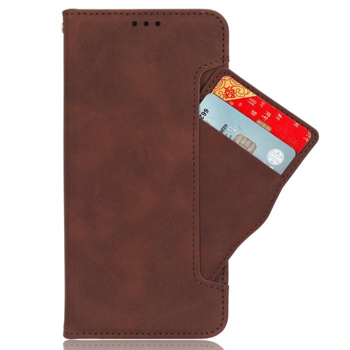 Bild 2,  Samsung Galaxy A16 Fodral Med Avtagbart Kortfodral Brun