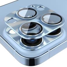 ENKAY ENKAY iPhone 14 Pro / 14 Pro Max Linsskydd Aluminium Bl&aring;