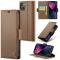 CASEME CASEME iPhone 15 Plus Fodral Läder RFID Brun