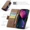 CASEME CASEME iPhone 15 Plus Fodral Läder RFID Brun