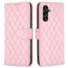  Samsung Galaxy A55 5G Fodral Diamond L&auml;der Rosa