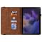  Samsung Galaxy Tab A11 Plus Fodral Butterfly Flower Brun