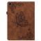  Samsung Galaxy Tab A11 Plus Fodral Butterfly Flower Brun